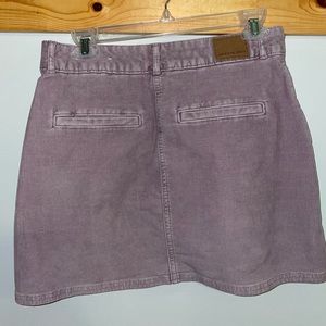 American eagle denim mini skirt! Size 4 lilac color